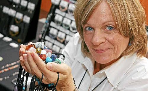 Elizabeth Born says the crystals inspiration business she runs for women with partner Peter Crockett is proving hugely popular. Elizabeth Born says the crystals inspiration business she runs for women with partner Peter Crockett is proving hugely popular.