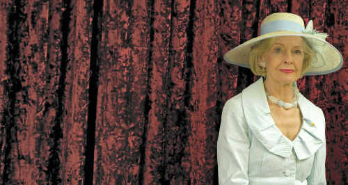 UNVEILED: Governor-General Quentin Bryce visits Gatton to unveil the flood flag (inset). Photos: Luke Willey/Voice Photography UNVEILED: Governor-General Quentin Bryce visits Gatton to unveil the flood flag (inset). Photos: Luke Willey/Voice Photography