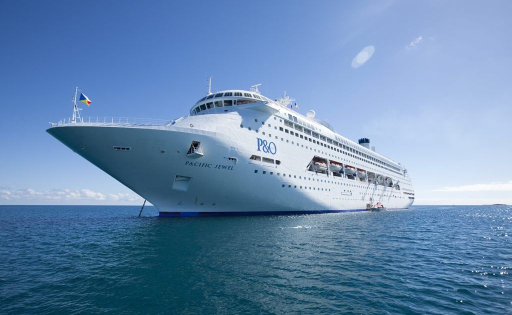P&O; Cruises' Pacific Jewel. P&O; Cruises' Pacific Jewel.