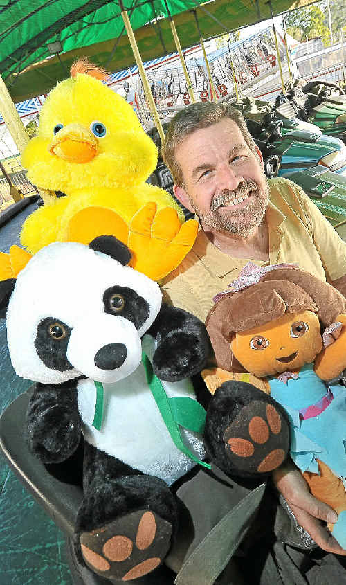 BIG WEEKEND: Noosa Show president Peter Travis is ready.