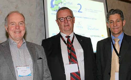 IEA Environmental Projects CEO John Topper, Vattenfall vice-president Lars Stromberg and Callide Oxyfuel Project director Dr Chris Spero. IEA Environmental Projects CEO John Topper, Vattenfall vice-president Lars Stromberg and Callide Oxyfuel Project director Dr Chris Spero.
