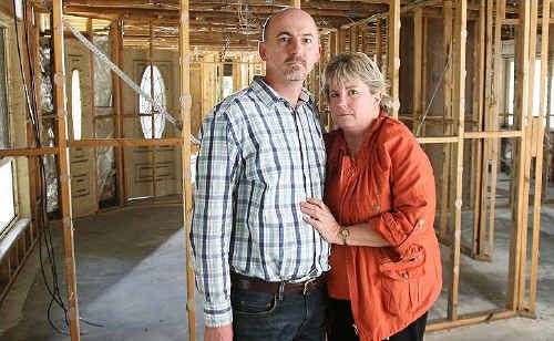 Teresa and Tom Bliesner are still not back in their flooded Karalee home despite being insured with ANZ. Teresa and Tom Bliesner are still not back in their flooded Karalee home despite being insured with ANZ.