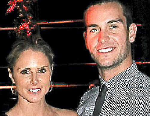 Candice Falzon and Matt Poole.