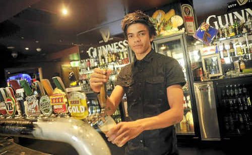 Ben Goring says a polite word goes a long way in a pub. Ben Goring says a polite word goes a long way in a pub.