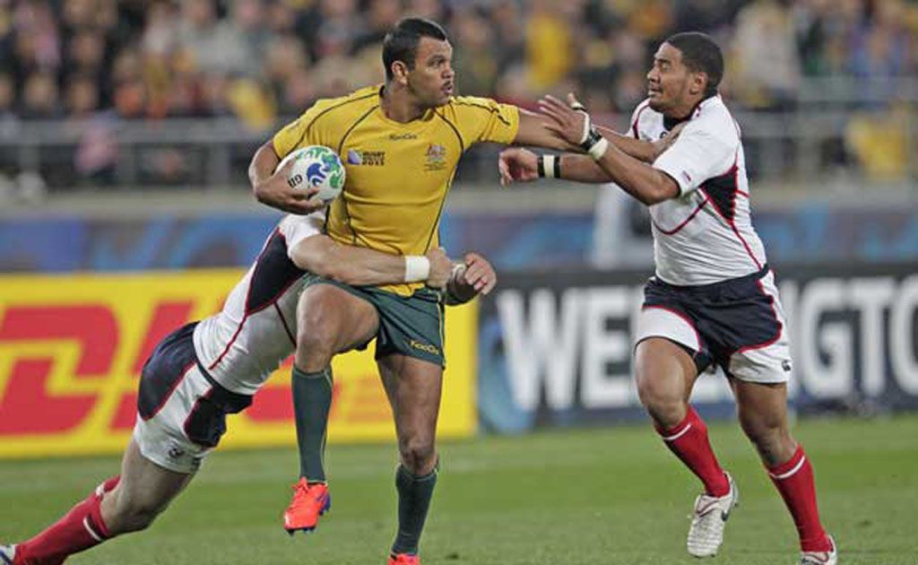 Kurtley Beale. Kurtley Beale.