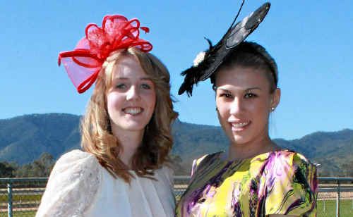 Fashions on the Field at the Callaghan Park Racecourse would be no trouble for Elliot Green and Grace McKenzie. Fashions on the Field at the Callaghan Park Racecourse would be no trouble for Elliot Green and Grace McKenzie.