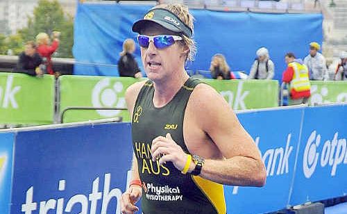 Maryborough teacher Pete Hansen performed well while representing Australia during the World Triathlon Championships in China. Maryborough teacher Pete Hansen performed well while representing Australia during the World Triathlon Championships in China.