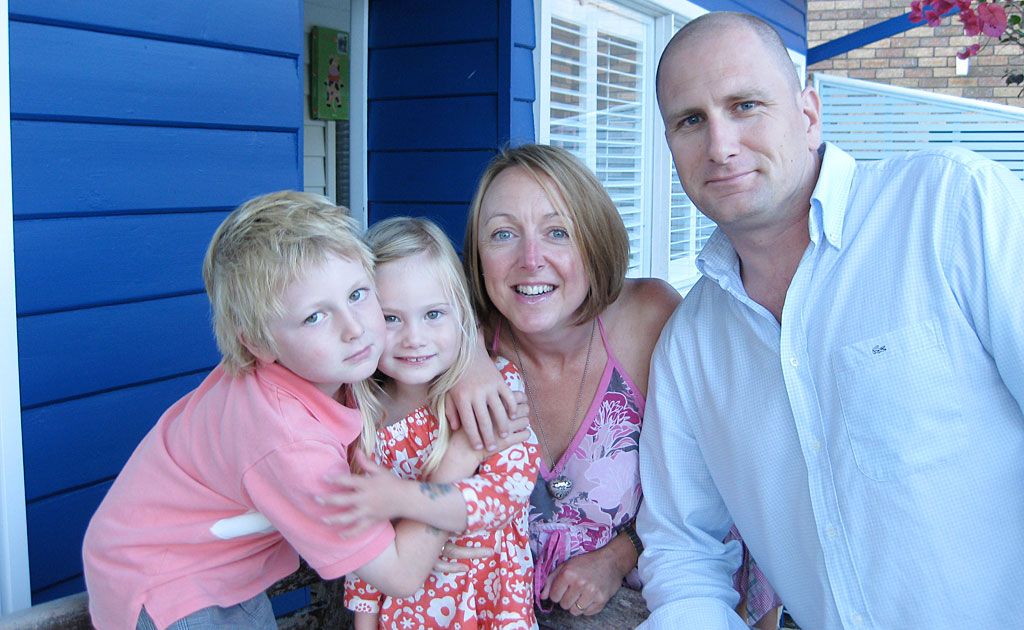 Linzi Smith and her family. Linzi Smith and her family.