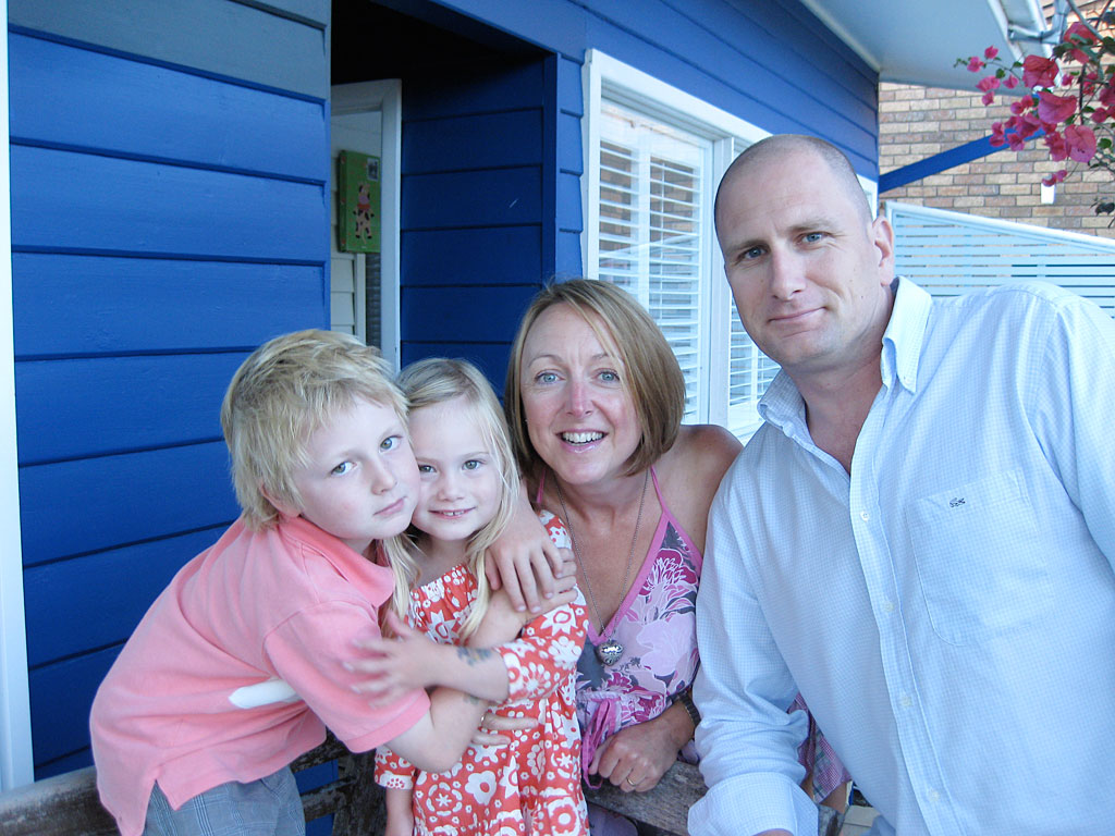 Linzi Smith and her family. Linzi Smith and her family.