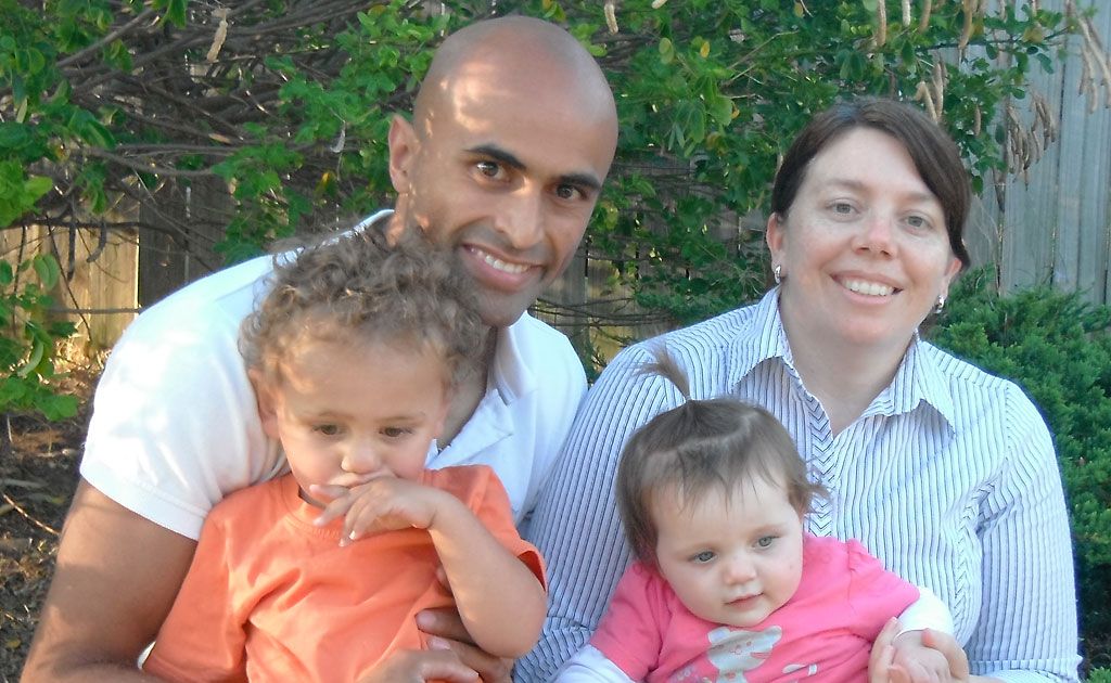 Arthur and Carah Wentworth-Fisher both work part-time and spend the rest of the time with little ones Darcy and Millie. Arthur and Carah Wentworth-Fisher both work part-time and spend the rest of the time with little ones Darcy and Millie.