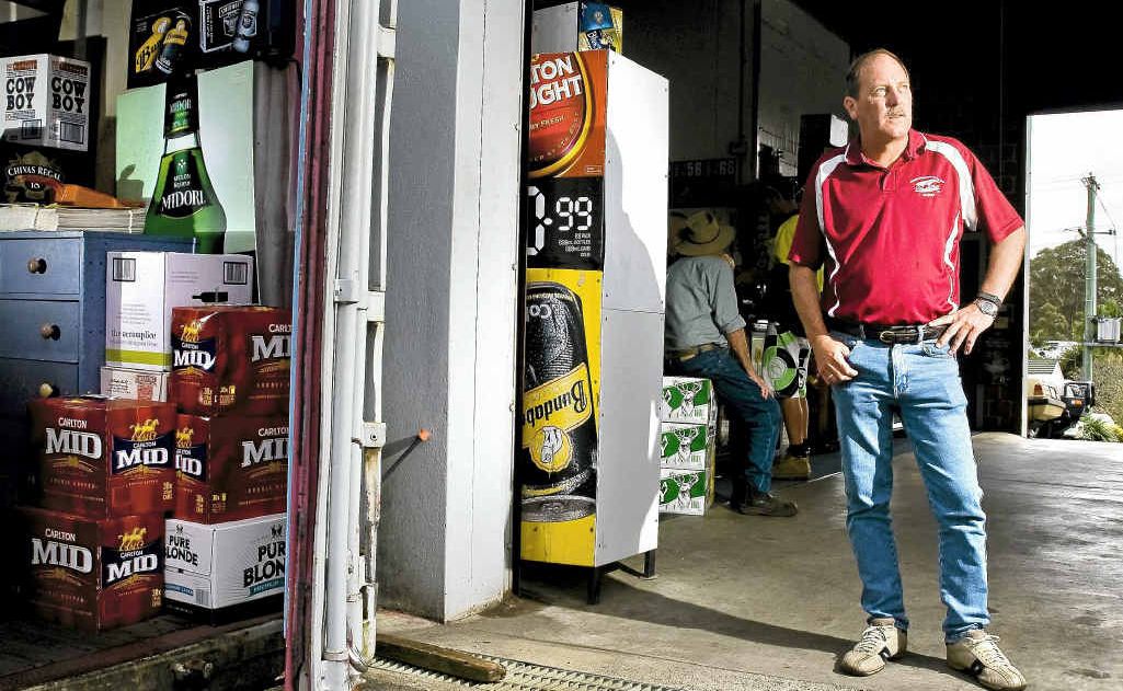Charcoal Inn licensee Craig Yates wants an increased police presence in Casino after his hotel was ram raided in June. Charcoal Inn licensee Craig Yates wants an increased police presence in Casino after his hotel was ram raided in June.