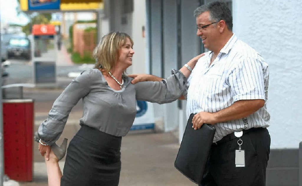 Narelle Pearse gets a work-out from personal trainer Rene Monteith, as she prepares for Saturday’s Walk to Cure Diabetes. Narelle Pearse gets a work-out from personal trainer Rene Monteith, as she prepares for Saturday’s Walk to Cure Diabetes.