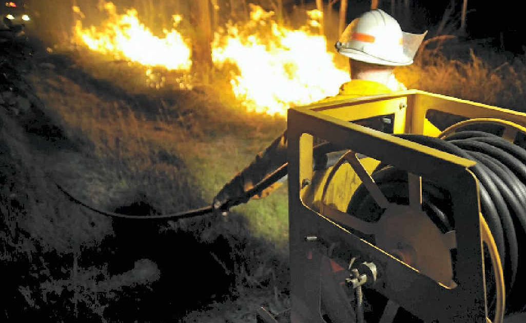 Rural Fire Brigade attended a fire at Wurdong Heights, Gladstone. Rural Fire Brigade attended a fire at Wurdong Heights, Gladstone.