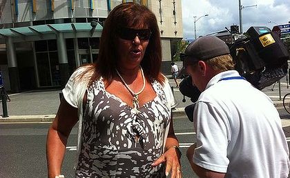 Accused spitter Anne Elizabeth Ferguson-Howe.
Accused spitter Anne Elizabeth Ferguson-Howe.