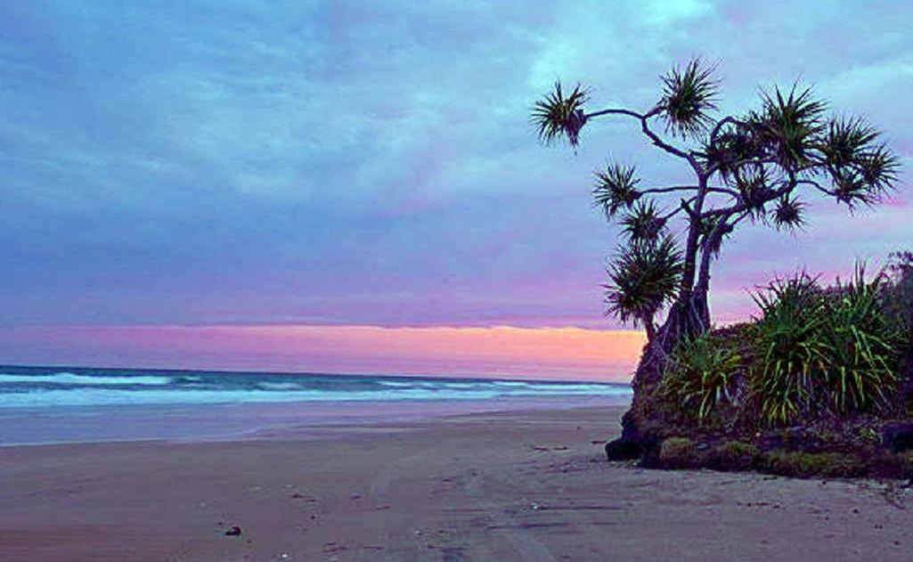 Picture perfect: A spectacular sunset seen from one of Fraser Island's idyllic beaches. Picture perfect: A spectacular sunset seen from one of Fraser Island's idyllic beaches.