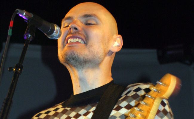 The Smashing Pumpkins frontman Billy Corgan has sent up a professional wrestling company. The Smashing Pumpkins frontman Billy Corgan has sent up a professional wrestling company.