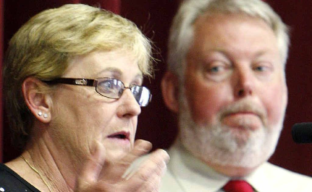 Denise and Bruce Morcombe. Denise and Bruce Morcombe.