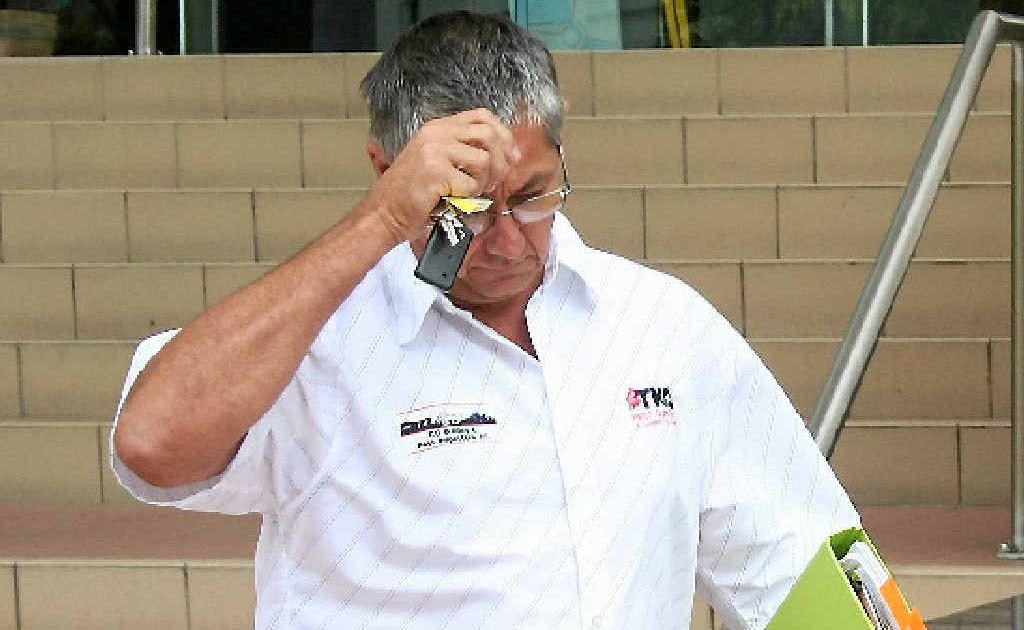 Building inspector Casey Van Hese leaving the Rockhampton Magistrates Court after giving evidence at Isabella Diefenbach’s inquest. Building inspector Casey Van Hese leaving the Rockhampton Magistrates Court after giving evidence at Isabella Diefenbach’s inquest.