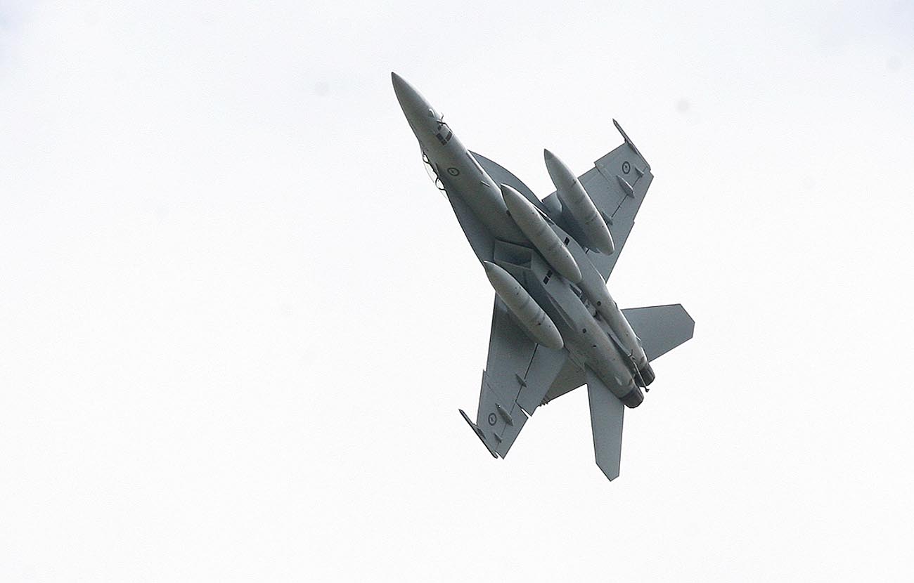 The fly-overs will take place Friday, 11.50am-12.05pm; Saturday, 2.10pm and Sunday at 3.35pm.