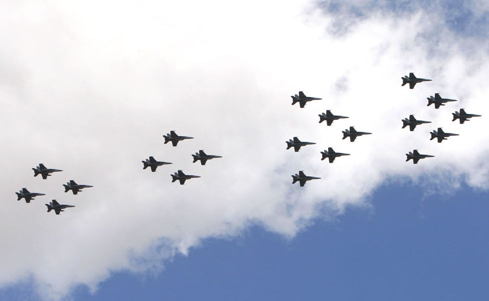 Australian Super Hornets have flown an armed mission over Iraq, although they did not fire on any targets Australian Super Hornets have flown an armed mission over Iraq, although they did not fire on any targets