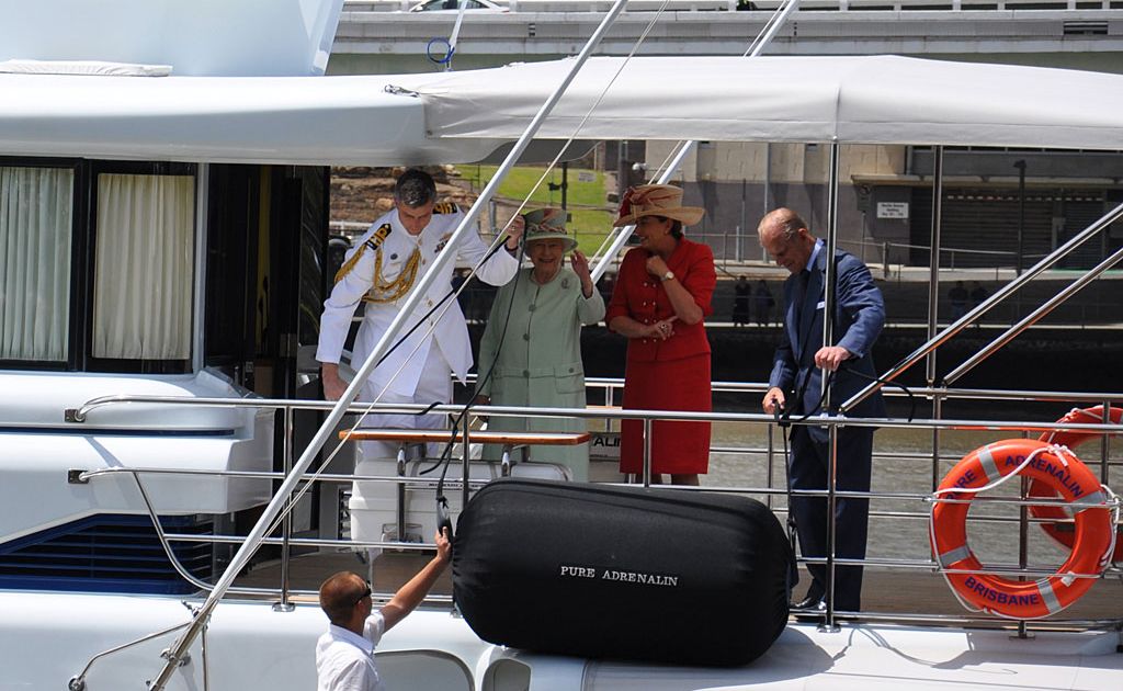 Queen Elizabeth II with Queensland Premier Anna Bligh during her recent visit to Brisbane. Queen Elizabeth II with Queensland Premier Anna Bligh during her recent visit to Brisbane.