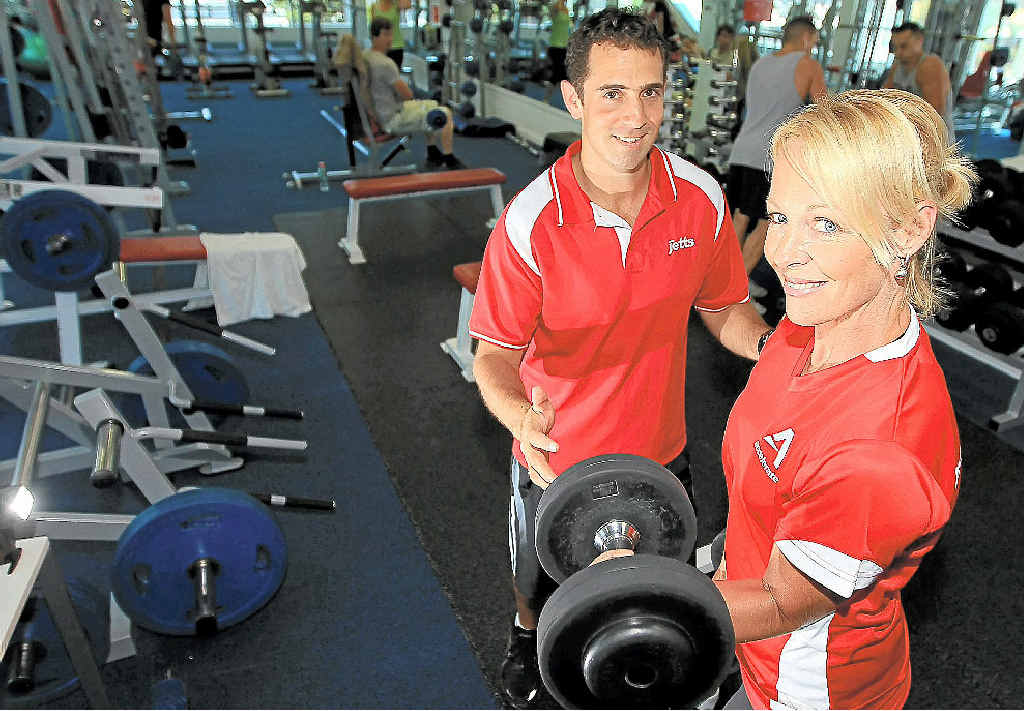 Chris Evans and Jayne Morgan from Jetts Gym at Palm Beach are pumped for Open Heart Day this Saturday. Chris Evans and Jayne Morgan from Jetts Gym at Palm Beach are pumped for Open Heart Day this Saturday.
