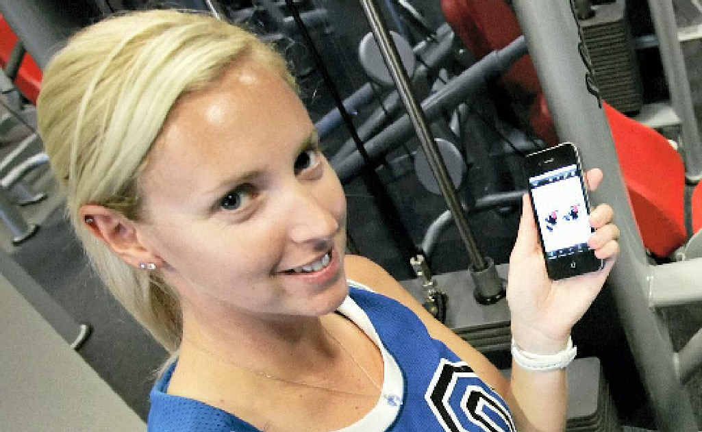 Rocky’s Katie Keohane uses her mobile phone to help her keep moving. Is technology set to help people become more active? Rocky’s Katie Keohane uses her mobile phone to help her keep moving. Is technology set to help people become more active?
