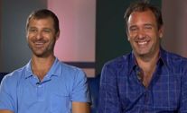 Creators of South Park Matt Stone and Trey Parker. Creators of South Park Matt Stone and Trey Parker.