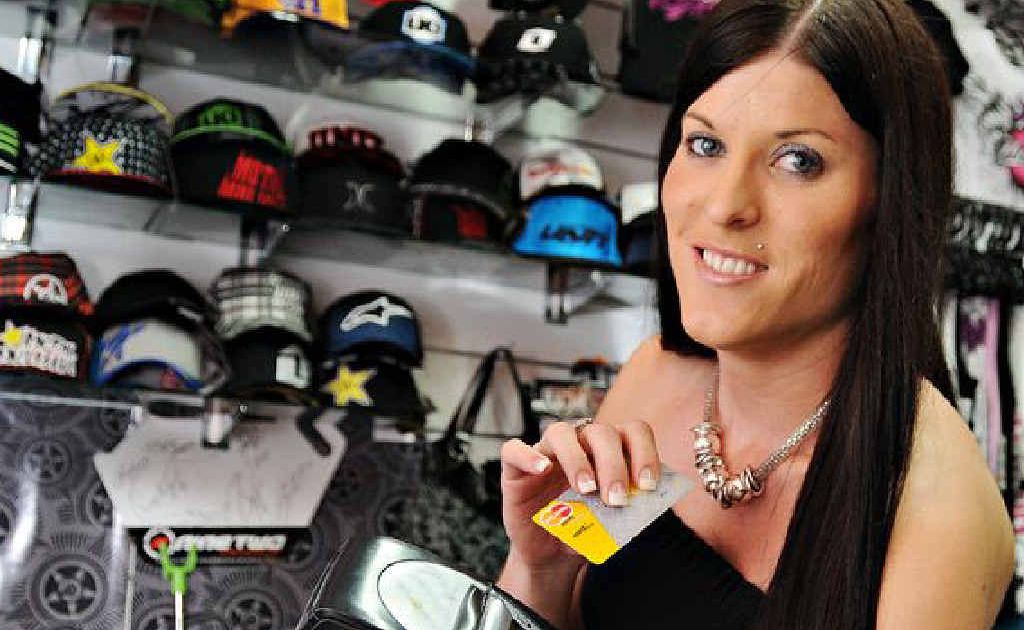 Tracey Warne of Unearthed Streetwear, in Mary St, had not heard about the new EFTPOS fees. Tracey Warne of Unearthed Streetwear, in Mary St, had not heard about the new EFTPOS fees.