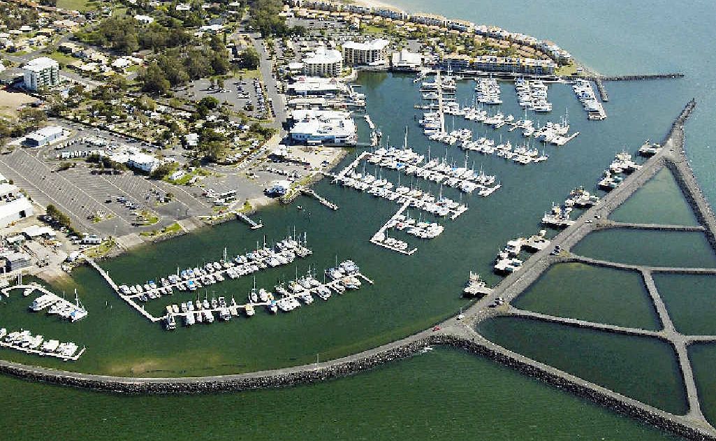 The Hervey Bay - Urangan marina. The Hervey Bay - Urangan marina.