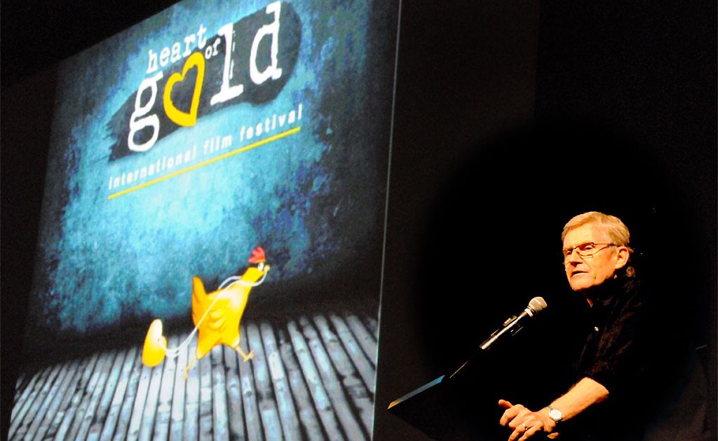 Malcolm Blaylock opening the 2011 Heart Of Gold film festival. Malcolm Blaylock opening the 2011 Heart Of Gold film festival.
