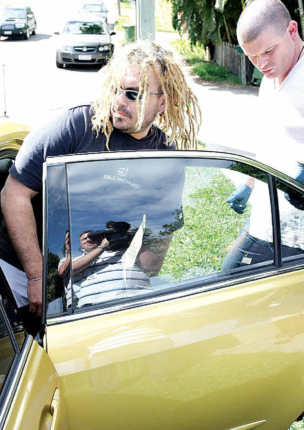 Paul Stainer is taken into custody in Caloundra in April 2009. Paul Stainer is taken into custody in Caloundra in April 2009.