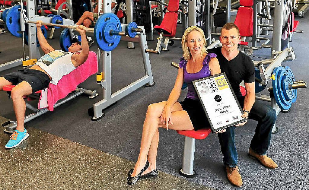 Cristy and Brendon Levenson at their award winning gym at Peregian Springs. Jetts 24 Hour Fitness employs more than 300 people Cristy and Brendon Levenson at their award winning gym at Peregian Springs. Jetts 24 Hour Fitness employs more than 300 people
