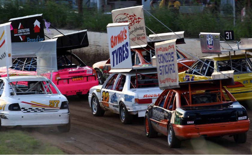 The Gladstone Speedway season kicks off at the Gladstone Showgrounds. The Gladstone Speedway season kicks off at the Gladstone Showgrounds.