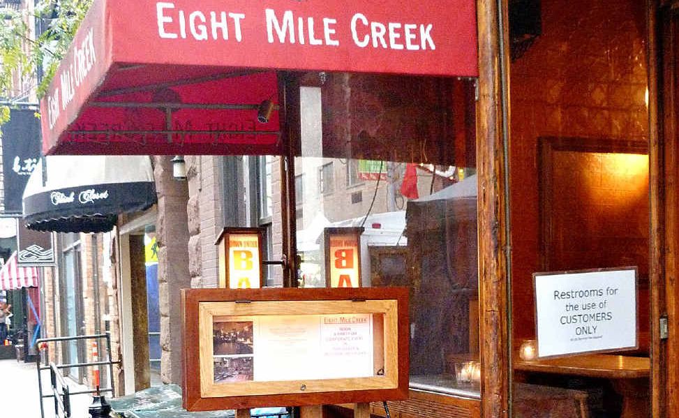 AUSTRALIAN OWNED: Eight Mile Creek boasts cold Aussie beer on tap. AUSTRALIAN OWNED: Eight Mile Creek boasts cold Aussie beer on tap.
