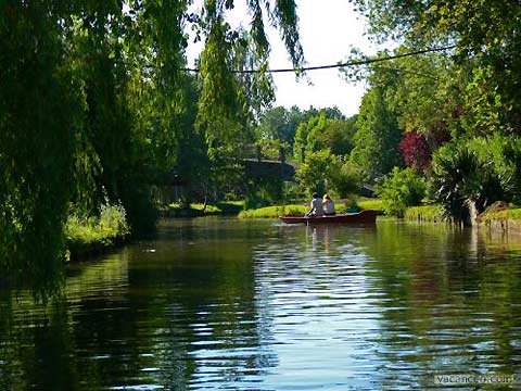 Floating gardens of Amiens. Floating gardens of Amiens.