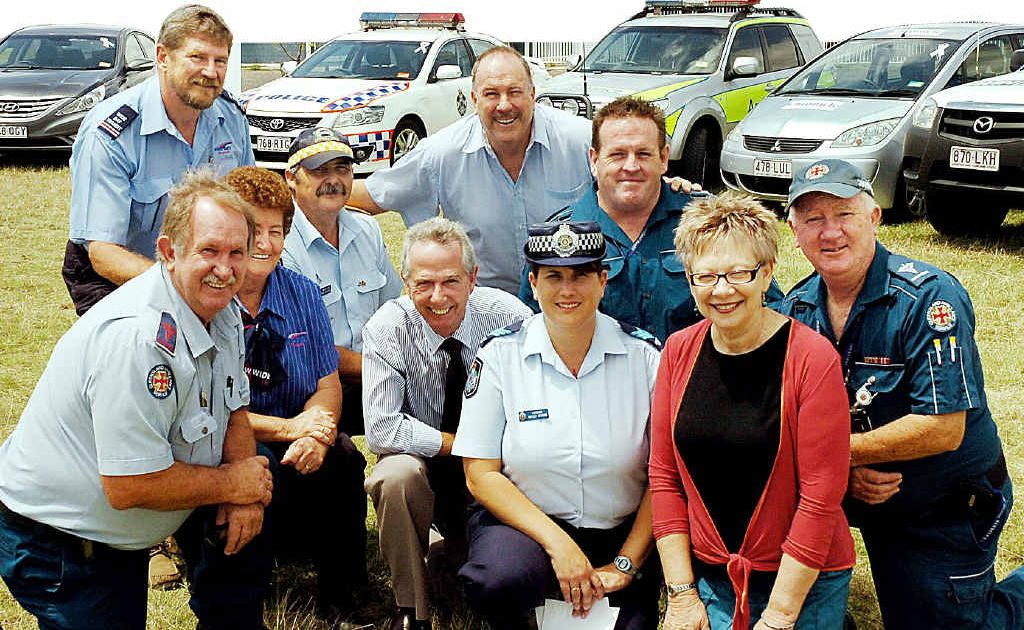 Community representatives surround Sgt Hayley Skyring at the launch of White Ribbon Day on the Fraser Coast. Numerous business and service groups have joined with the local police to show their support for White Ribbon Day by displaying a large, white ribbon on the windscreens of their vehicles. Community representatives surround Sgt Hayley Skyring at the launch of White Ribbon Day on the Fraser Coast. Numerous business and service groups have joined with the local police to show their support for White Ribbon Day by displaying a large, white ribbon on the windscreens of their vehicles.