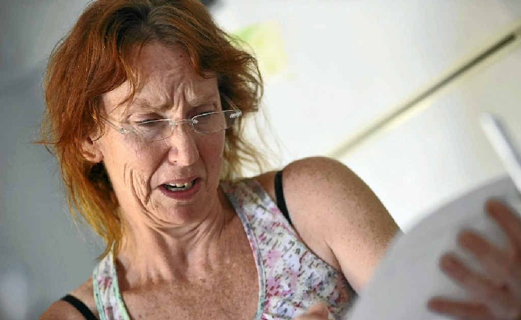 Michelle Dyson has cancer but has been given notice to leave her rented home. Michelle Dyson has cancer but has been given notice to leave her rented home.
