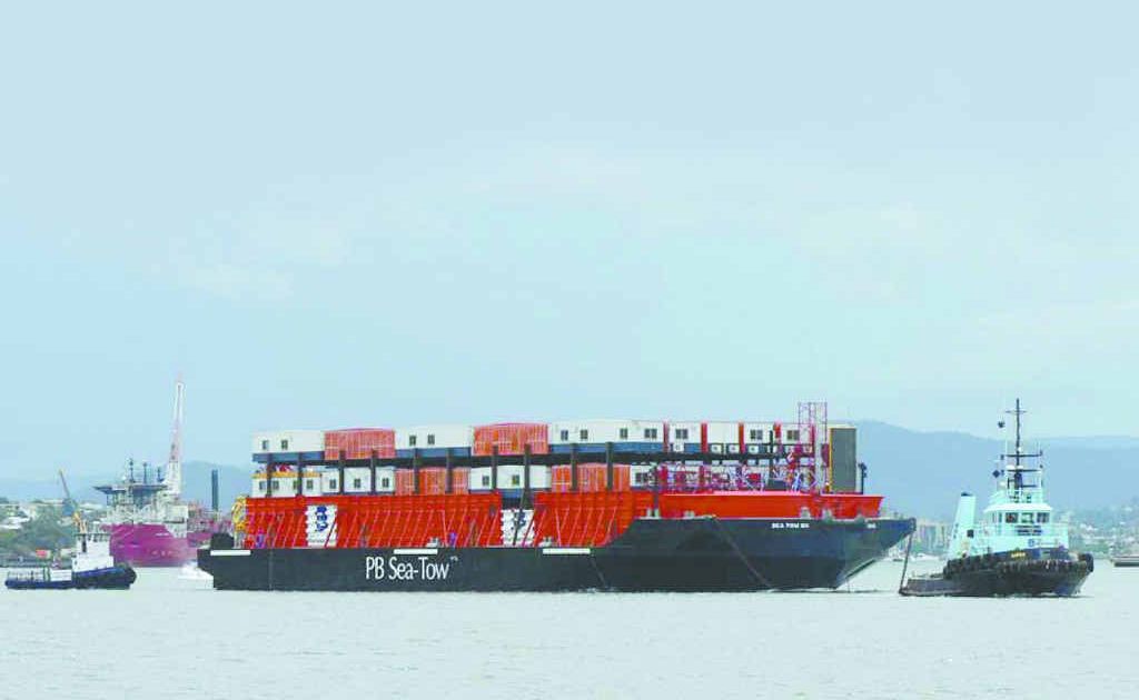 The Gladstone-based Sea Tow 60 barge has been taken to New Zealand to be part of the salvage effort for the stricken Rena. The Gladstone-based Sea Tow 60 barge has been taken to New Zealand to be part of the salvage effort for the stricken Rena.