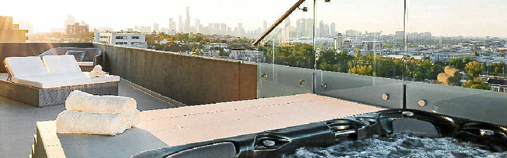 BIRD’S EYE VIEW: Bubbles on top of Melbourne city. BIRD’S EYE VIEW: Bubbles on top of Melbourne city.