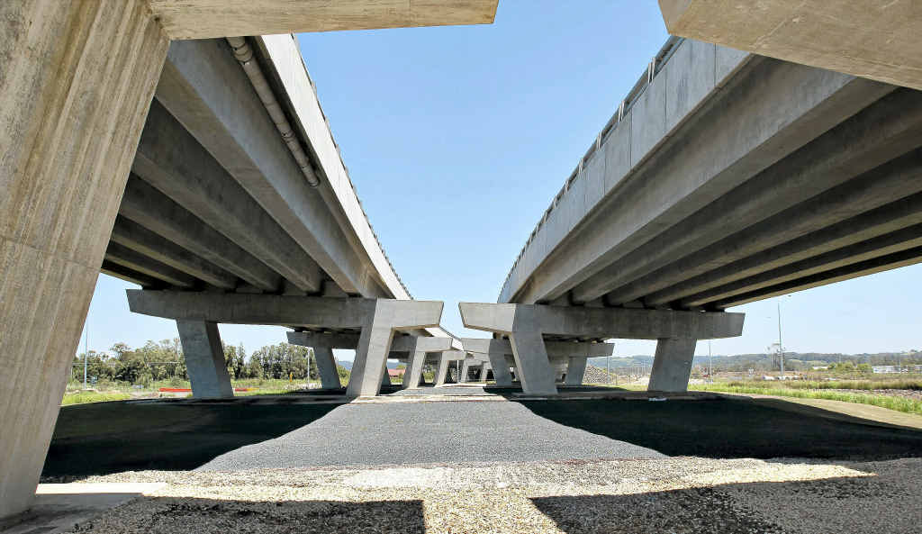 Final touches are being made to the Ballina bypass. Final touches are being made to the Ballina bypass.