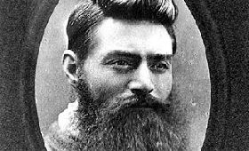 Infamous Australian outlaw Ned Kelly. Infamous Australian outlaw Ned Kelly.