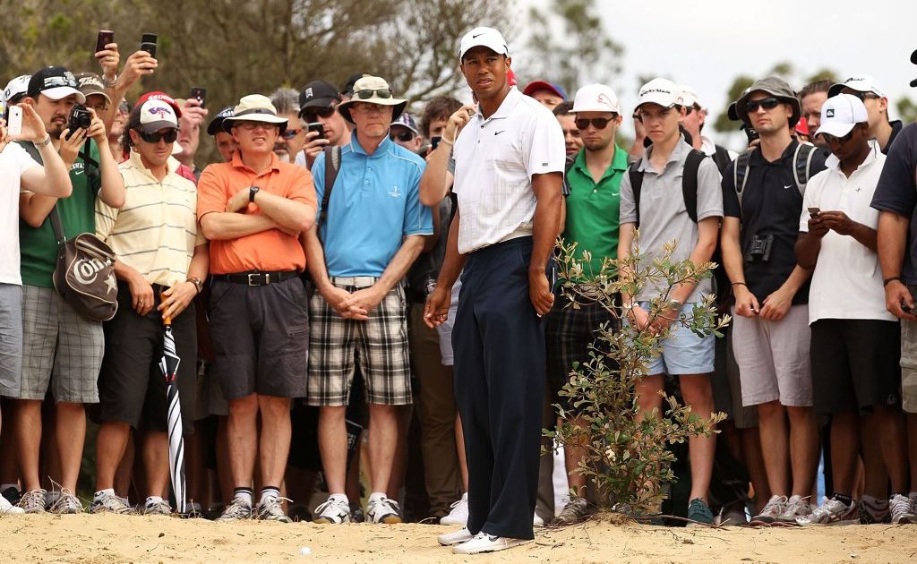 Tiger Woods. Tiger Woods.