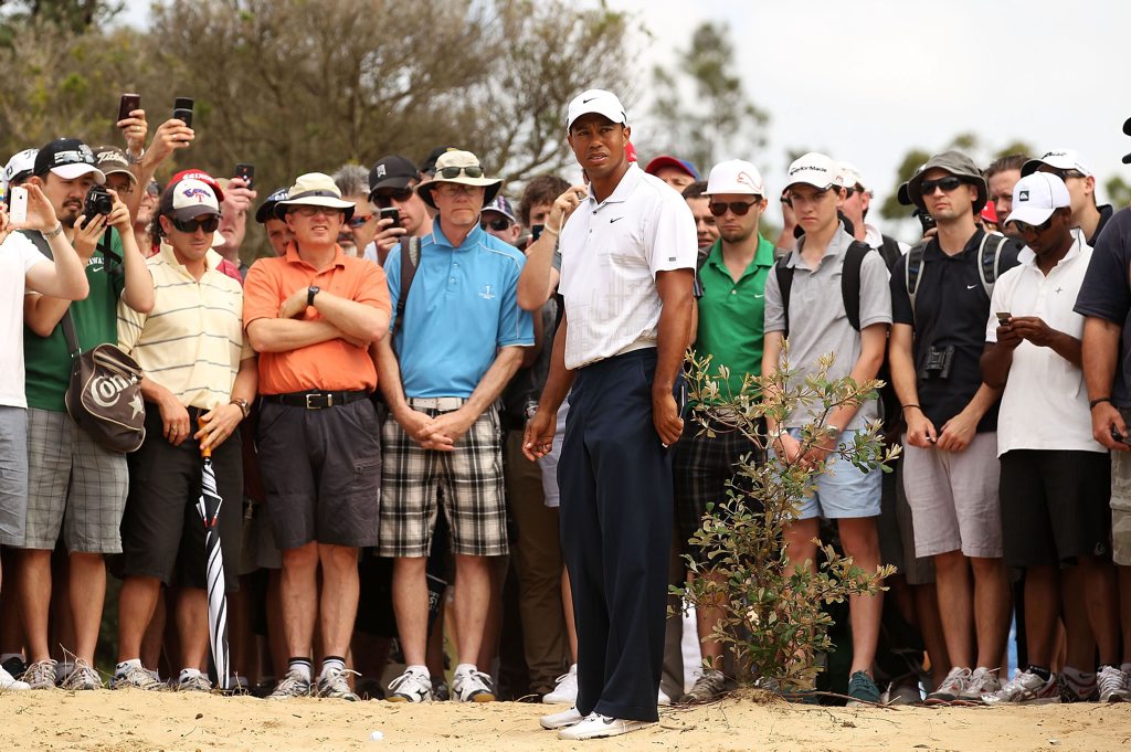 Tiger Woods. Tiger Woods.