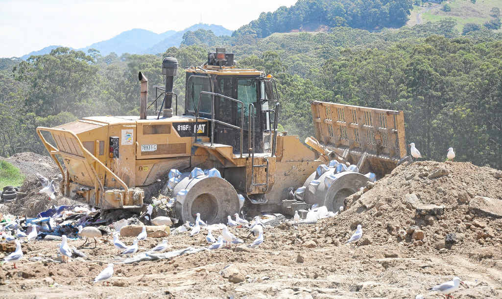 The Coffs Harbour landfill site will be at capacity in seven years. The Coffs Harbour landfill site will be at capacity in seven years.