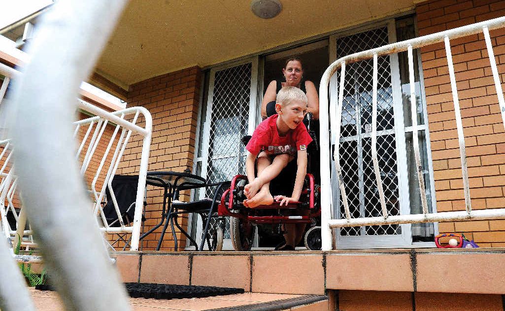 Goonellabah mum Summer Nanscawen is desperate for assistance for her son Calem McDavid, 8, who has an as yet undiagnosed condition. Goonellabah mum Summer Nanscawen is desperate for assistance for her son Calem McDavid, 8, who has an as yet undiagnosed condition.