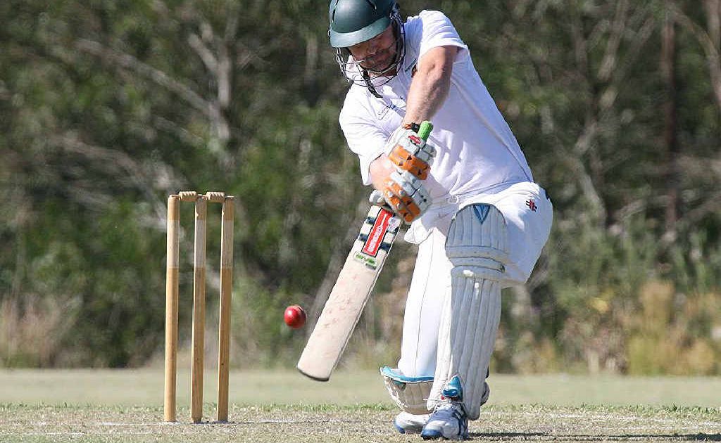 Scoring runs on Baxter Oval is still pretty difficult according to Northsiders all-rounder Michael Hillier (pictured). Scoring runs on Baxter Oval is still pretty difficult according to Northsiders all-rounder Michael Hillier (pictured).