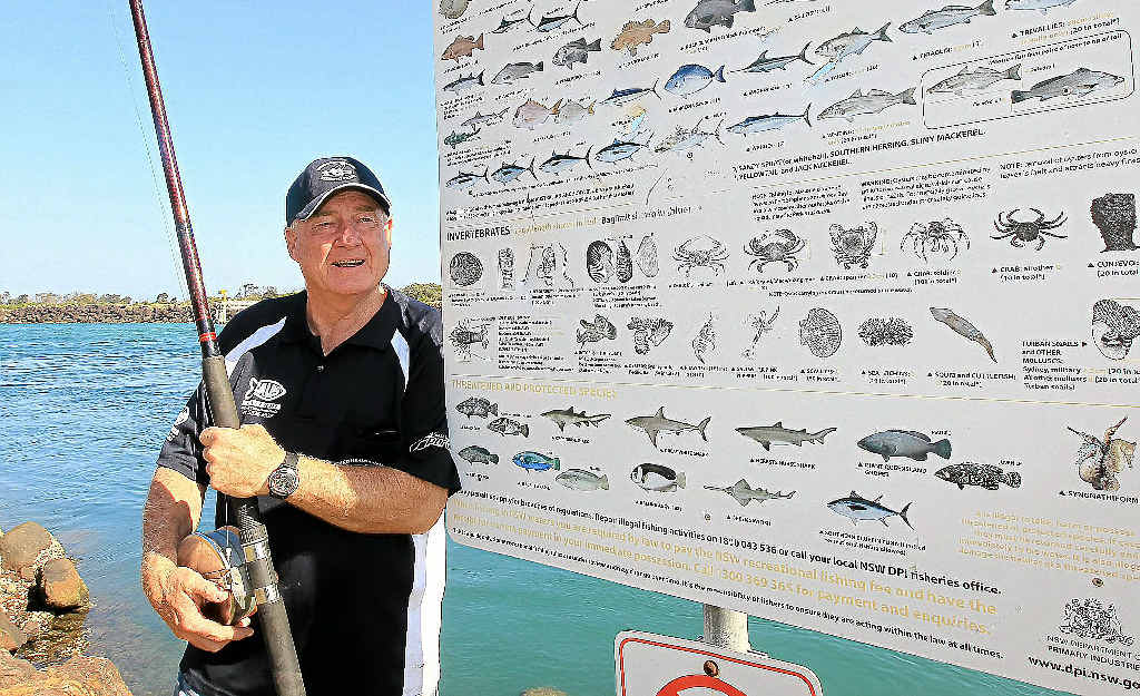 Rod Davies is one fisherman happy the proposed marine park of the Tweed Coast. Rod Davies is one fisherman happy the proposed marine park of the Tweed Coast.