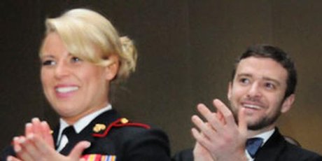 Justin Timberlake attends the Marine Corps Ball in Richmond. Justin Timberlake attends the Marine Corps Ball in Richmond.