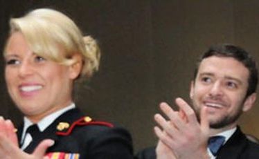 Justin Timberlake attends the Marine Corps Ball in Richmond. Justin Timberlake attends the Marine Corps Ball in Richmond.